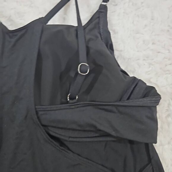 Athleta Seascape Bra Cup Tankini Size 36 B/C Swim Beach Summer Cruise Vacation - Picture 7 of 7